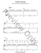 Fooling Around piano sheet music cover